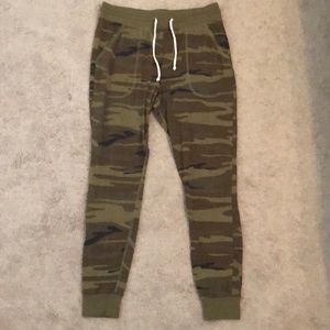 Alternative Apparel Camo Eco-Fleece Joggers